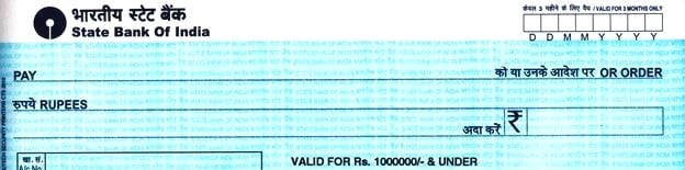 TYPES OF CHEQUE USED IN BANK